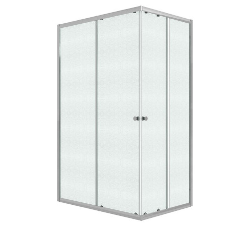 Душевое ограждение Niagara Eco NG-1018-14QMT (100х80х190) прямоугольник,раздвижное,хром,стекло матов