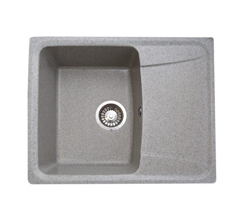 Кухонная мойка GranAlliance G-22, серый,580х470х195