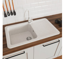 Кухонная мойка GranAlliance G-42, графит,770х490х210
