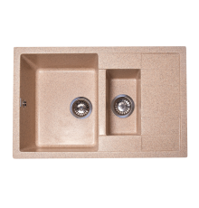 Кухонная мойка GranAlliance G-51, песок,766х492х212