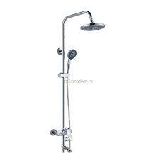 Душевая стойка DIKALAN D9062 3-х функциональная. ЛАТУНЬ