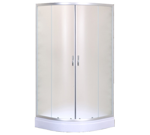 Душевое ограждение CS-8015 S 90*90*195 низ. поддон стекло 4мм
