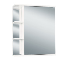 Зеркало-шкаф Классик 60" ПРАВОЕ/белое 600х150х700 RADO