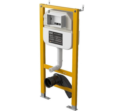 Инсталляция рамная скрытого монтажа D&K DI8050127, 500*117*1270мм,для подвесного унитаза, универсал.