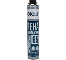 Пена профессиональная монтажная Oklent 65 зимняя
