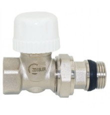 Кран радиаторный TIM верх. прямой 1/2" (ZEISSLER)