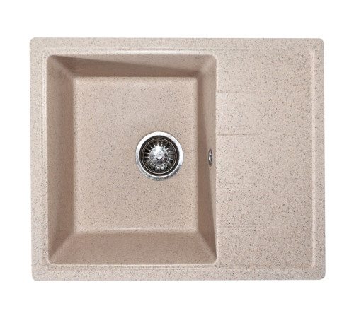 Кухонная мойка GranAlliance G-26, песок,570*460*200