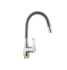 CHAMPION SOP REFL.GREY  ГАЙКА 014-045  (NUT)  Смеситель для кухни на кар Ø35 с гибким изливом СЕРЫЙ