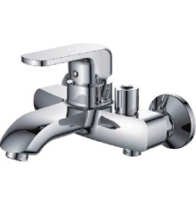 LEDEME L3244 EURO Смеситель для ванны на кар Ø40 литой Zinc ХРОМ