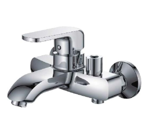 LEDEME L3244 EURO Смеситель для ванны на кар Ø40 литой Zinc ХРОМ
