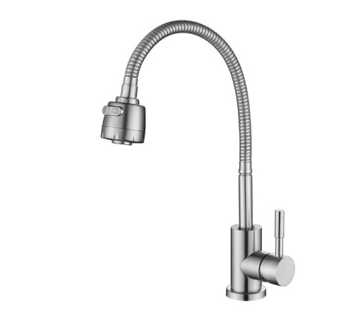 KLG 158-304 CмеСитель для кухни C гибким изливом