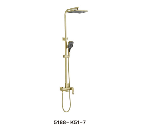 KLG 5188-K51-7 Душевая CиCтема C верхним душем и ручной лейкой