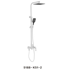 KLG 5188-K51-2 Душевая Cистема с верхним душем и ручной лейкой