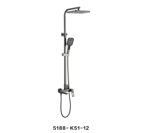 KLG 5188-K51-12 "Душевая Cистема с верхним душем и ручной лейкой"