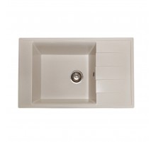 Кухонная мойка GranAlliance G-43 глянец, бежевый,805*500*205