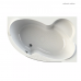 Акриловая ванна Ирма 160х105 (правосторонняя), фронтальная панель, полотенцедержатель, каркас