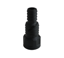 Штуцер пластиковый     1/2" наружняя резьба - 3/4" * 1"  шланг