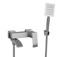 SUS FMARK 006 FS8624-1 Смеситель д/ванны моноблок европерек. нерж.sus304