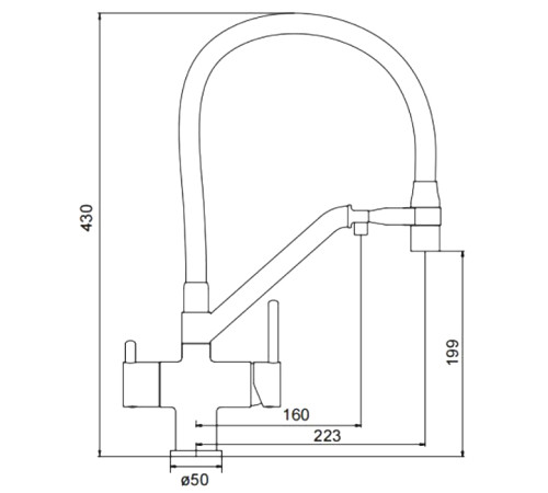 G4398-89 (смес.д/кухни/фильтр д/пить