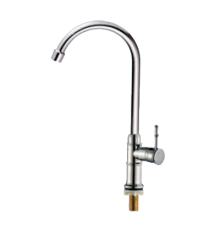 Lemen LD-1204 Смеситель моно, крепеж-гайка, хром