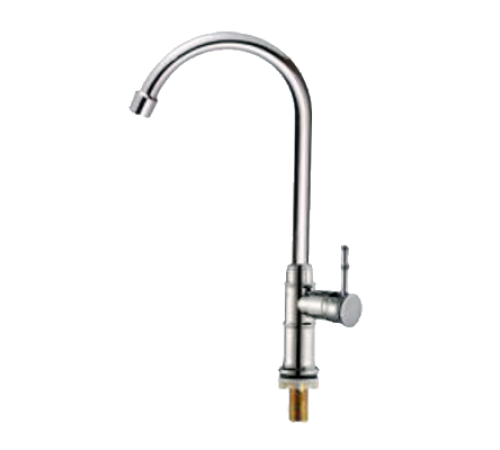 Lemen LD-1204 Смеситель моно, крепеж-гайка, хром