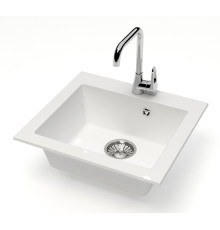 Мойка мат.   J35G31 Гала  БЕЛЫЙ  470x440  "GLANZ"