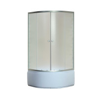 Душевой уголок Niagara Eco NG-006-14 (90х90х195) высокий поддон(39см),стекло матовое,2 места