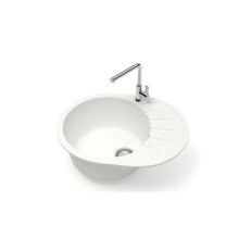 Мойка мат.  J10G31 (10/Q1) Тейлор  БЕЛЫЙ  575x440x215  "GLANZ"