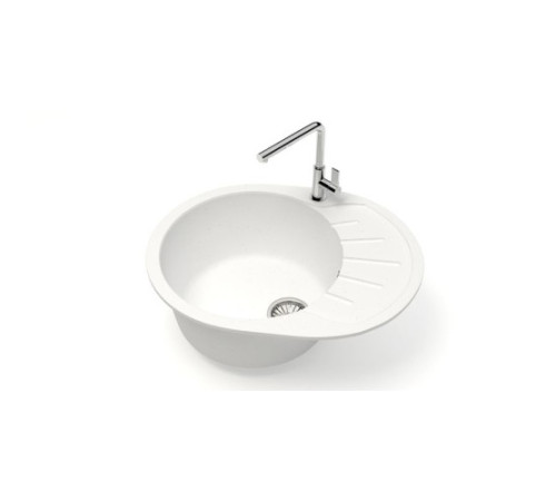 Мойка мат.  J10G31 (10/Q1) Тейлор  БЕЛЫЙ  575x440x215  "GLANZ"
