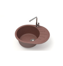 Мойка мат.  J10G37 (10/Q9) Тейлор  ТЕРРАКОТ  575x440x215  "GLANZ"
