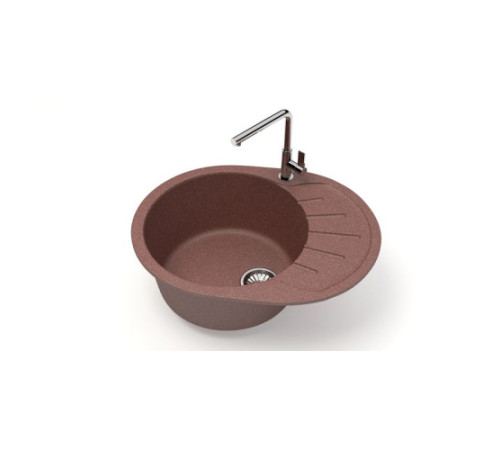 Мойка мат.  J10G37 (10/Q9) Тейлор  ТЕРРАКОТ  575x440x215  "GLANZ"