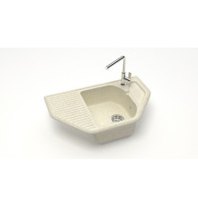 Мойка мат.  J22G33 (22/Q2)   БЕЖЕВЫЙ  800x500x175  "КАРЕЛЬСКИЙ КАМЕНЬ"