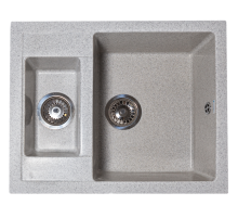 Кухонная мойка GranAlliance G-52, графит,595х480х200