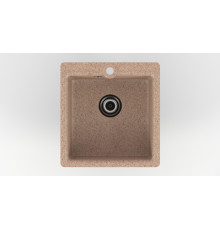 Кухонная мойка GranAlliance G-28 глянец, терракот,410х410х185