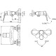 ELER Смеситель для душа  F9191238 CP-01-RUS
