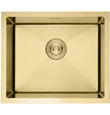 GERHANS K35043G PVD золото, кухонная мойка премиум 500*430