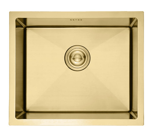 GERHANS K35043G PVD золото, кухонная мойка премиум 500*430