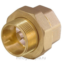 Американка прямая латунная  3/4"