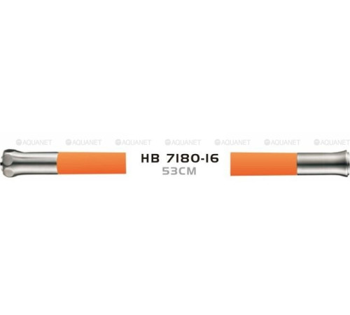 HB 7180-16 ORANGE гибкий силиконовый излив нерж. SUS304 (ОРАНЖЕВЫЙ)