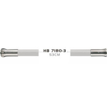 HB 7180-3 гибкий силиконовый излив нерж. SUS304 (серый)