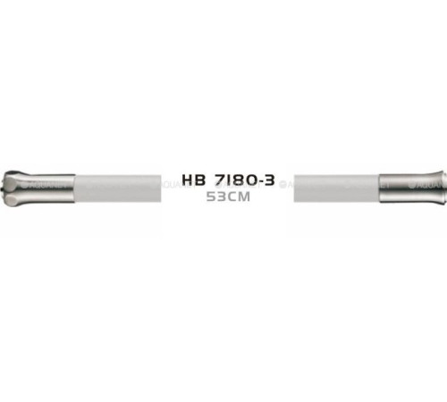 HB 7180-3 гибкий силиконовый излив нерж. SUS304 (серый)