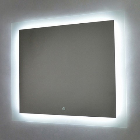 НОРМА зеркало 800*600 Сенсорный выключатель (Серебряные зеркала)