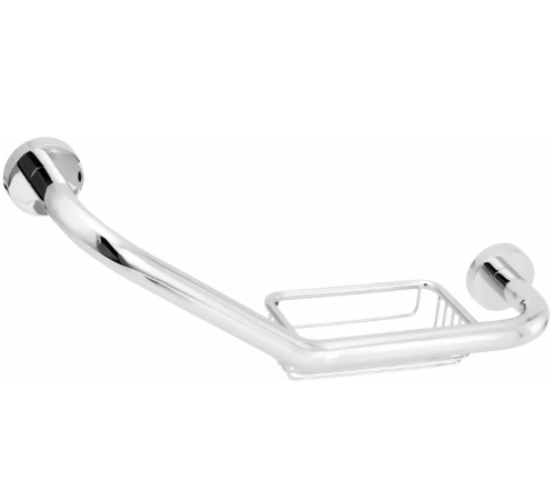 L012-2 Поручень с мыльницей для ванны "Long"