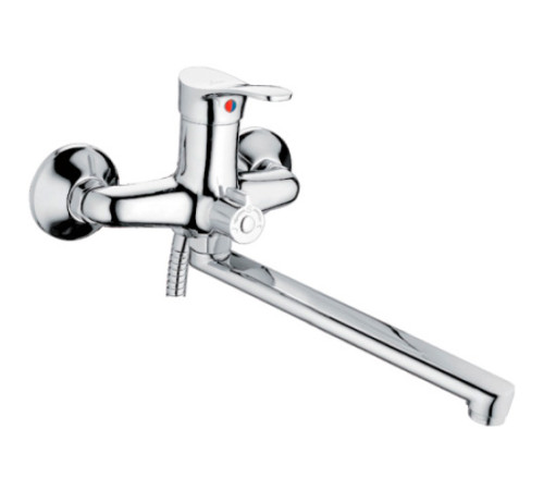 LEDEME L 2214 (Смеситель для ванны+длин.изливом)
