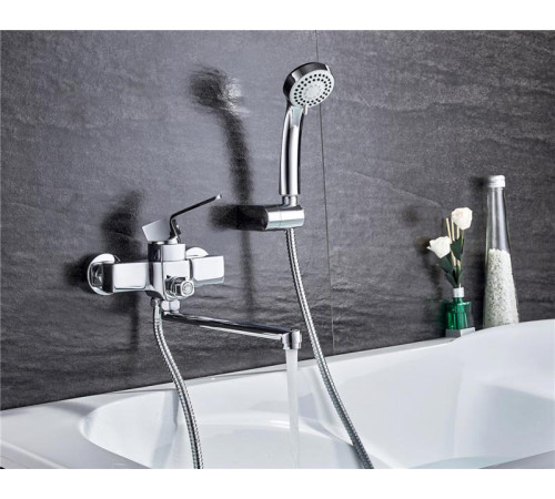LEDEME L 2230 Смеситель для ванны + длин. изливом
