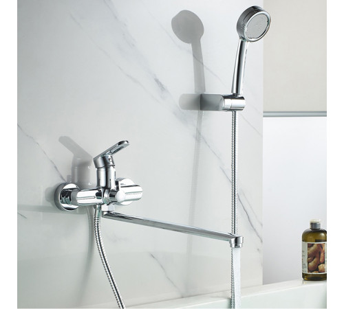 LEDEME L 2266 Смеситель для ванны + длин. изливом