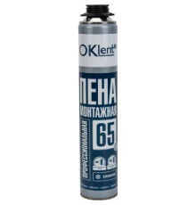 Пена профессиональная монтажная Oklent 70 зимняя
