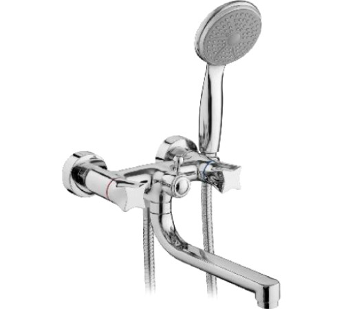 LEDEME L 3287 Смеситель для ванны + корот. изливом