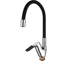 LEDEME L 4153-2 Черный кух. смес. + силиконовый