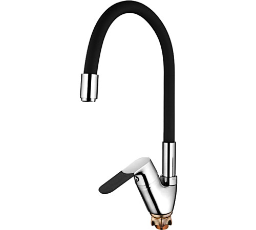 LEDEME L 4153-2 Черный кух. смес. + силиконовый